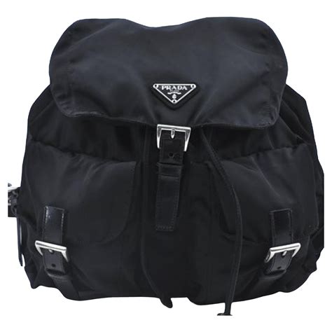 prada black nylon tessuto|prada tessuto nylon price.